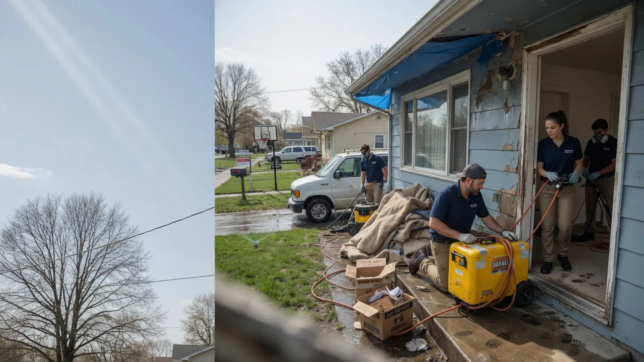 Basement Flood Cleanup in Warrenton, MO near me